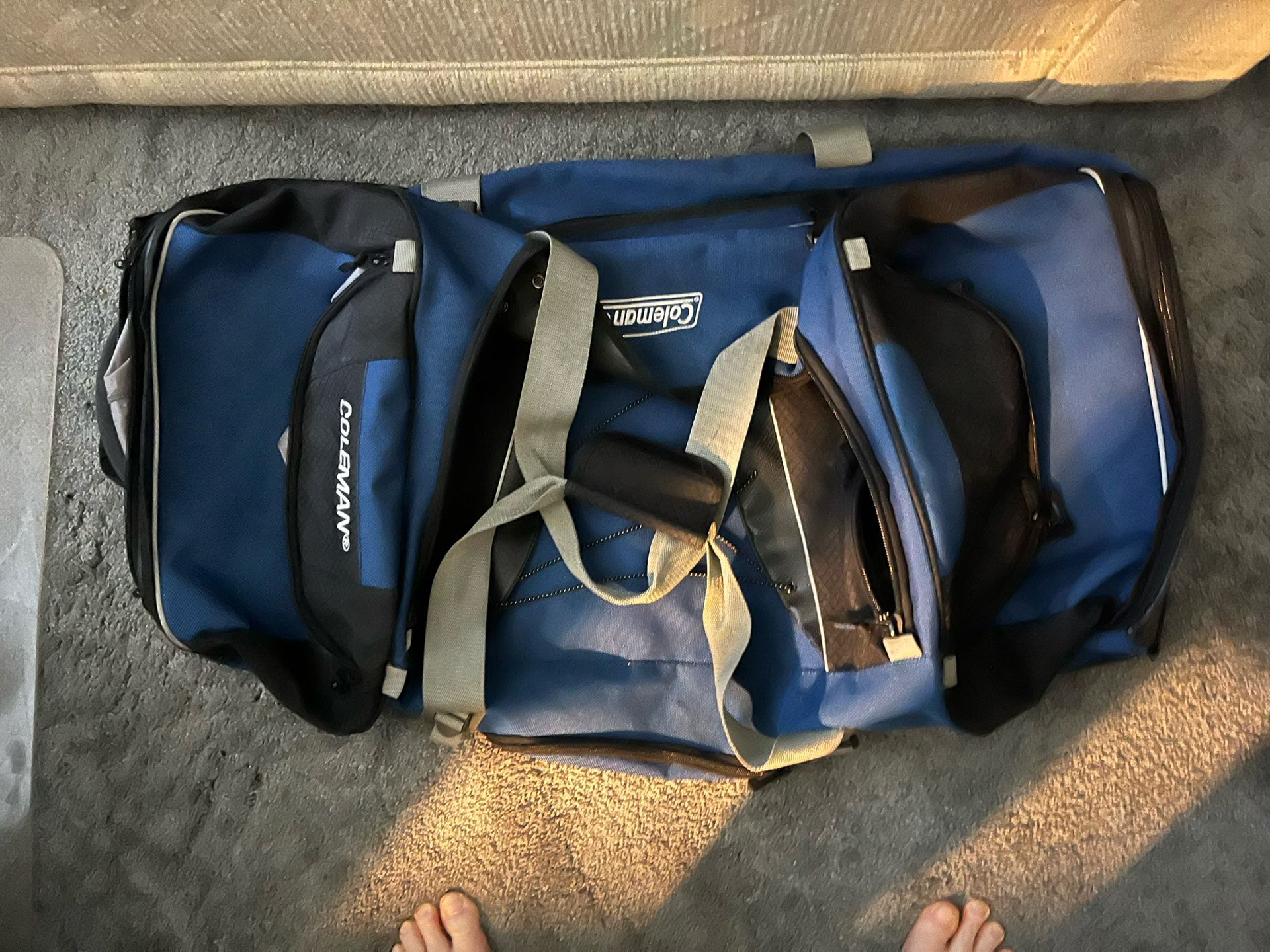 36” Coleman Upright Duffel Bag - Used Once