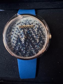 Missoni M1 Box Set Quartz Blue Dial Women's Watch