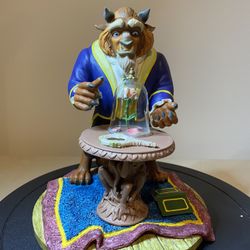 Disney’s Beauty And The Beast “Beast With Rose” Figurine