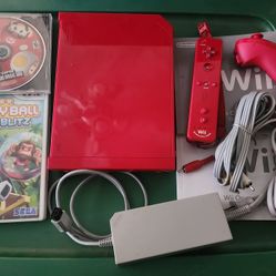 Nintendo Wii Video Game Console with Games