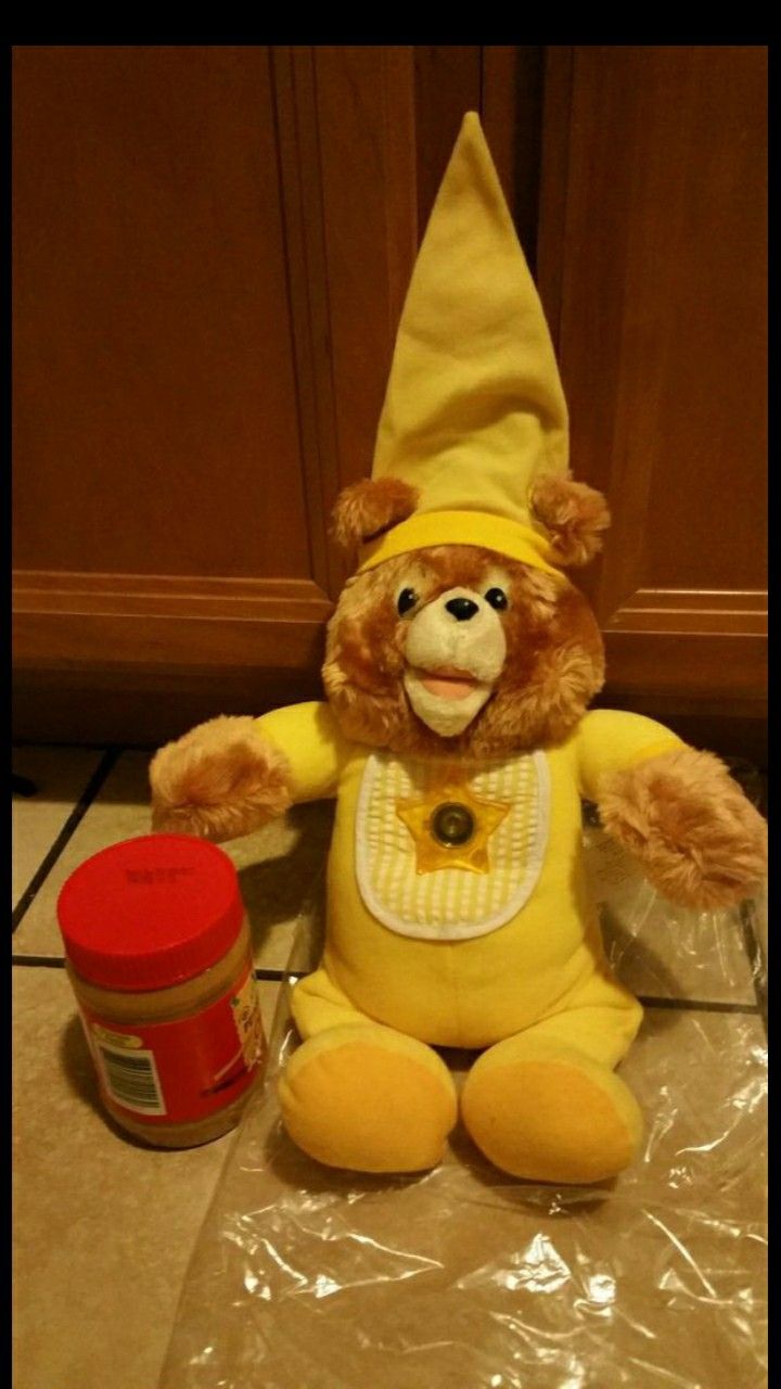 Vintage Teddy rux night light teddy bear