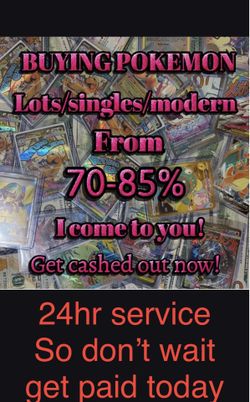 24hr buying service of Pokémon cards