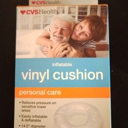 NEW INFLATABLE VINYL TUSH CUSHION