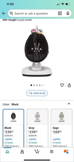 4moms Mamaroo Multi-Motion Baby Swing