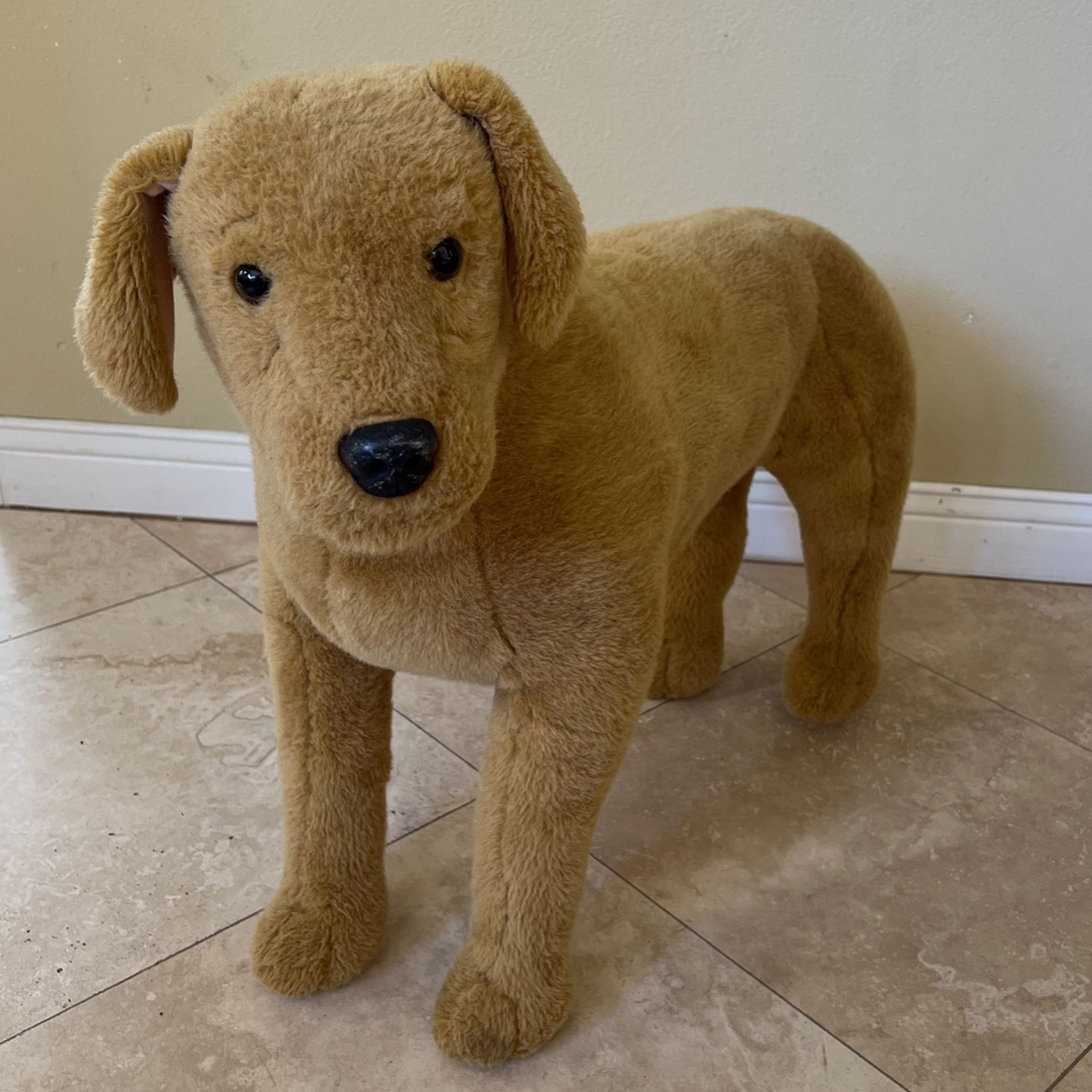 Melissa And Doug Yellow Lab #2116 Life Size Stuffed Animal