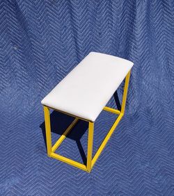 White Vanity Chair Bench Stool