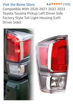 New Tacoma Tail Light Left