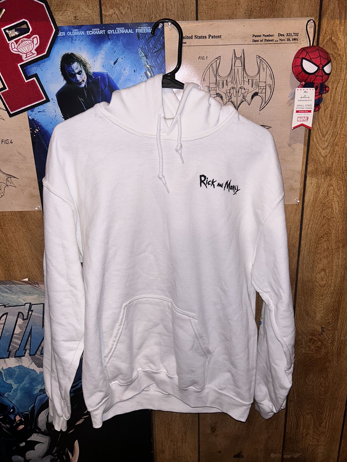 Rick and Morty White Hoodie