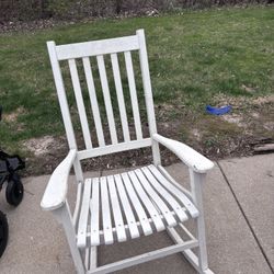 Sturdy Old Time Rocking Chair 