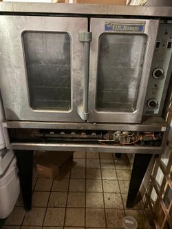 U.S. Range Commercial Convection Oven with Stand – Natural Gas