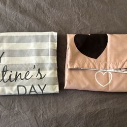 2 King Size Pillowcases For Valentine’s Day, Brand New 