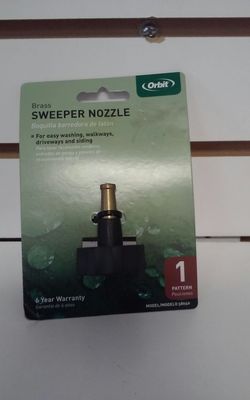 PLASTIC SWEEPER NOZZLE