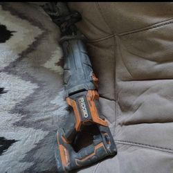 18v Ridged X5 Reciprocating Saw(No Battery)