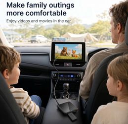 CarPlay adapter plus HDMI TV input