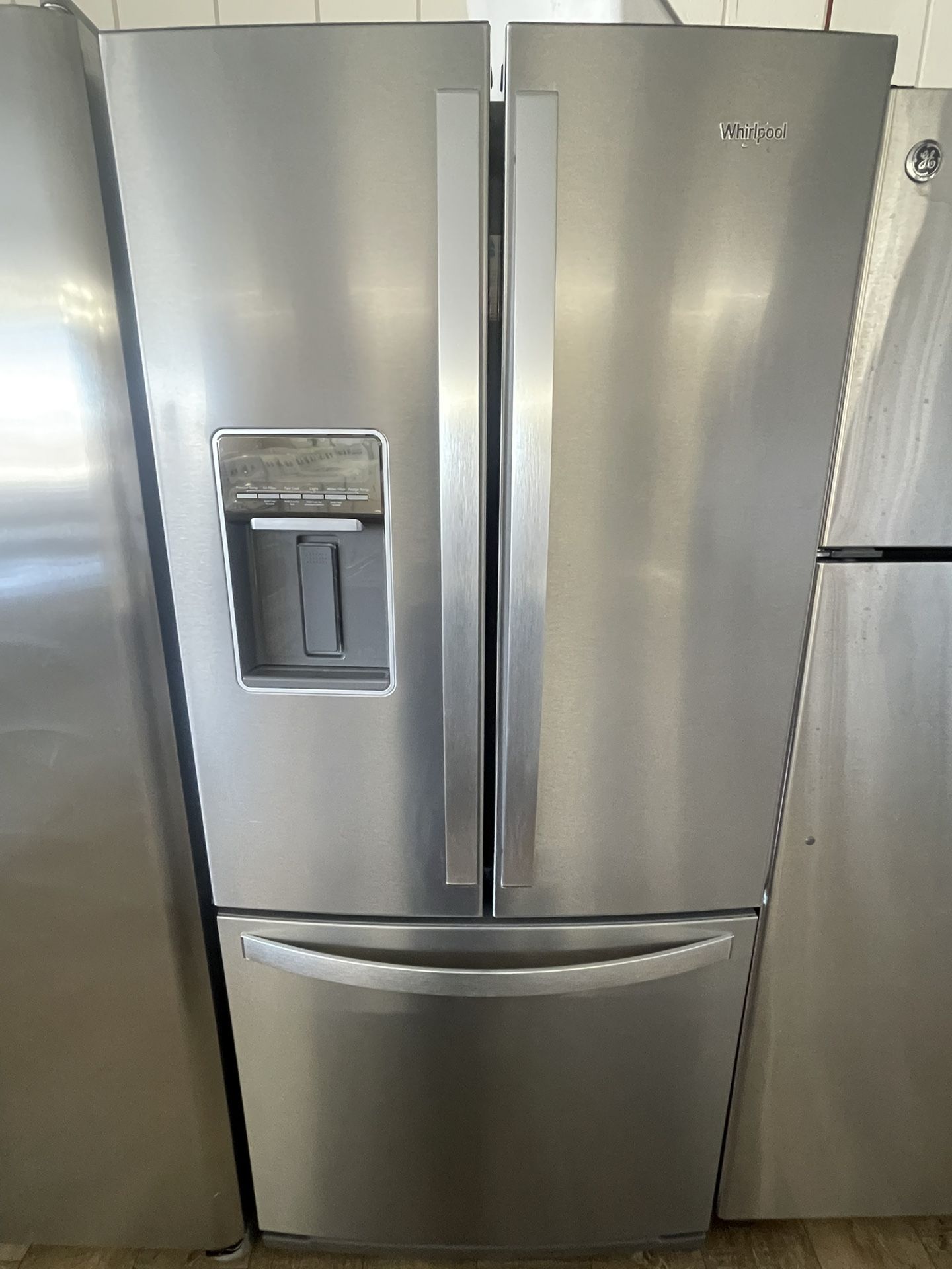 Whirlpool French Door Refrigerator In Excellent Condition