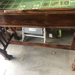 Antique Dice Table/table 