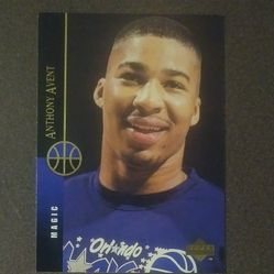 Upper Deck 1994-95 Anthony Avent Orlando Magic #154 Basketball Card Vintage Collectible Pro NBA