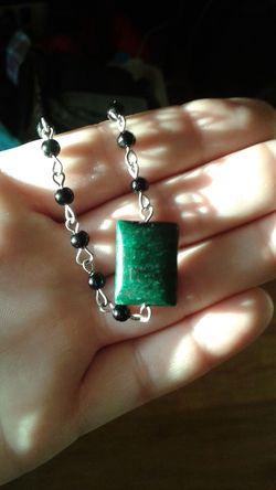 Green Agate choker