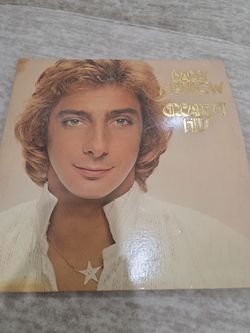 Barry Manilow Greatest Hits LP 2x Vinyl Arista Records A2L 8601 Gatefold Cover