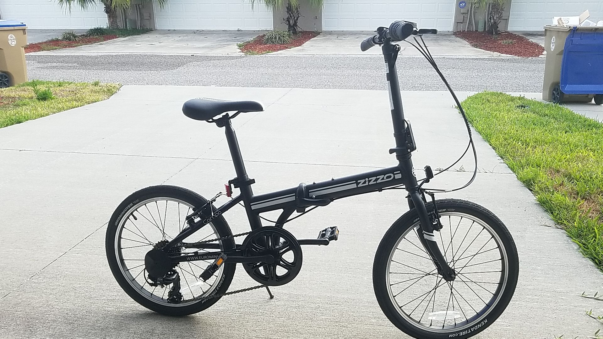 Euro mini zizzo campo foldable bicycle for Sale in Orlando, FL OfferUp