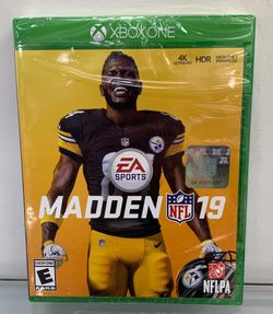 XBOX ONE MADDEN 19 UNOPENED