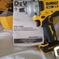 Dewalt Impact 1/2 Inch 20 V