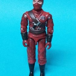 GI Joe Storm Shadow Red Ninja 3.75 in GREAT!