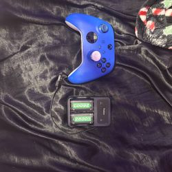 Xbox Controller With Rechargeable Battery Packs.