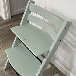 Stokke Tripp Trapp Chair With High chair Set