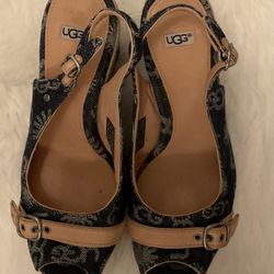 Ladies UGG Wedge Heels-size 7.5-$25 Firm,No Hold Or Spam 