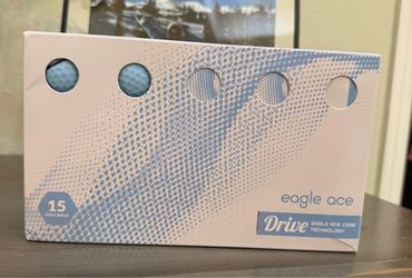 Eagle Ace Drive Golf Balls 15-Pack
