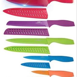 SET OF COLORED KNIVES