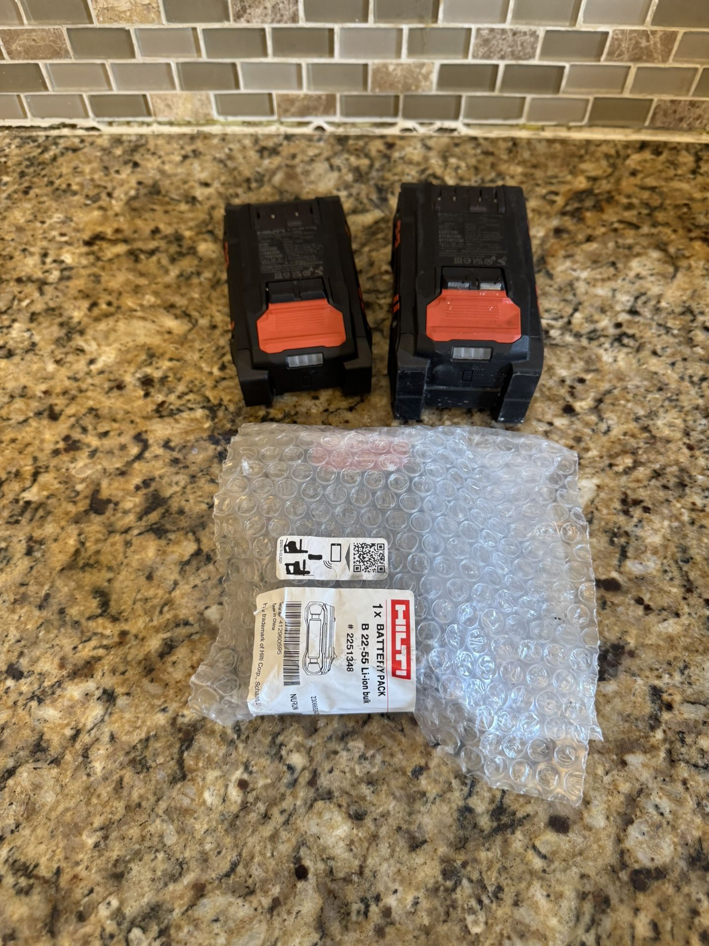 3Hilti Batteries