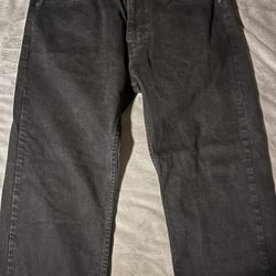 Black Levi’s 505 36x29