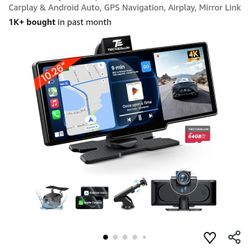 Tecxerllon  10.26 " Wireless Carplay Screen 