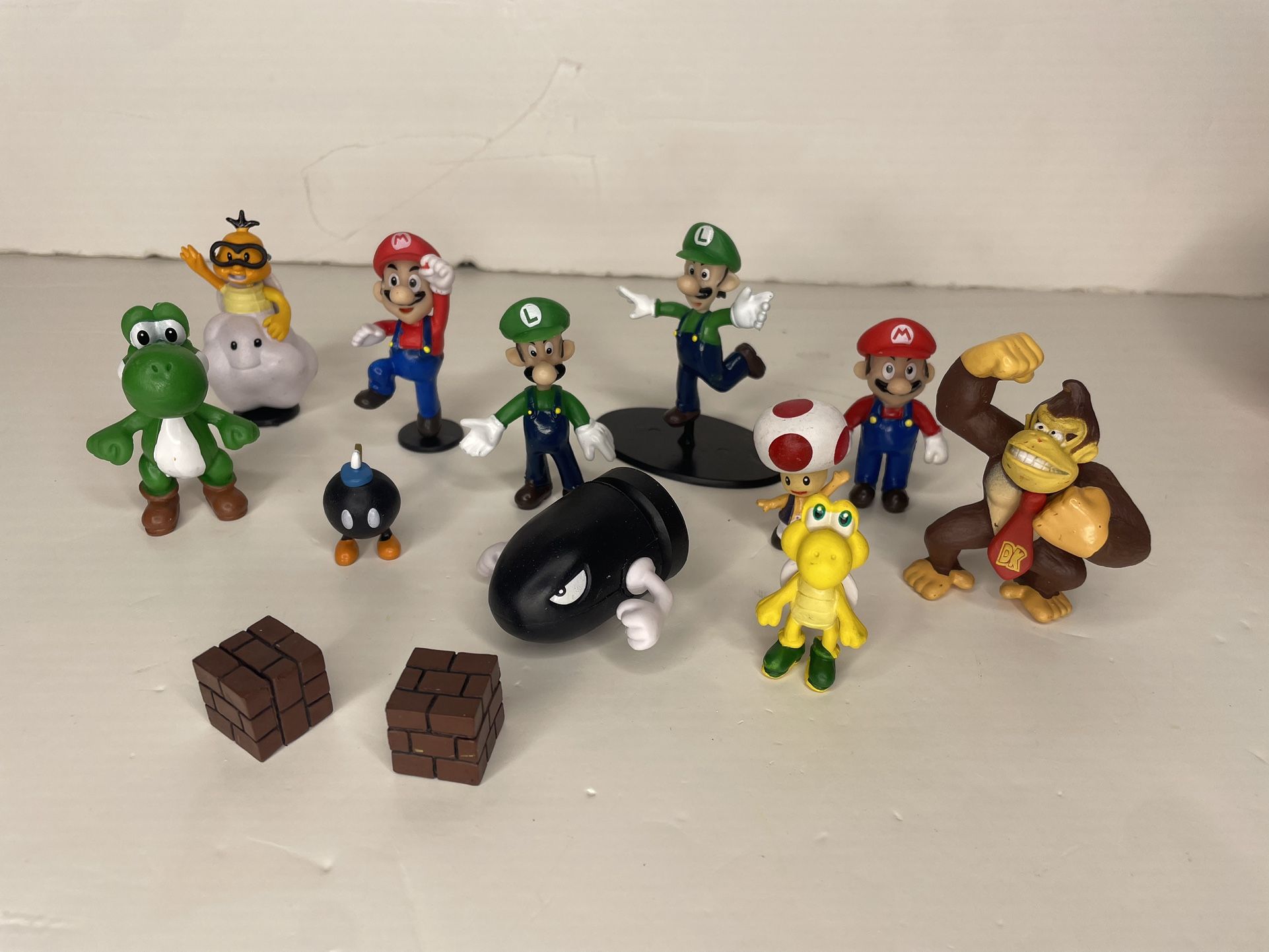 Mario toy figures