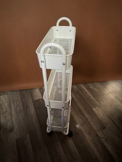 3 tower rolling cart