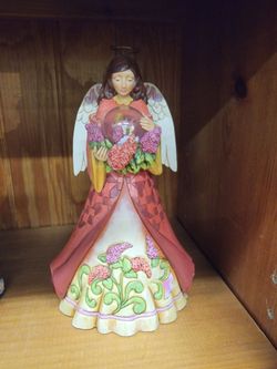 Jim Shore angel figurines