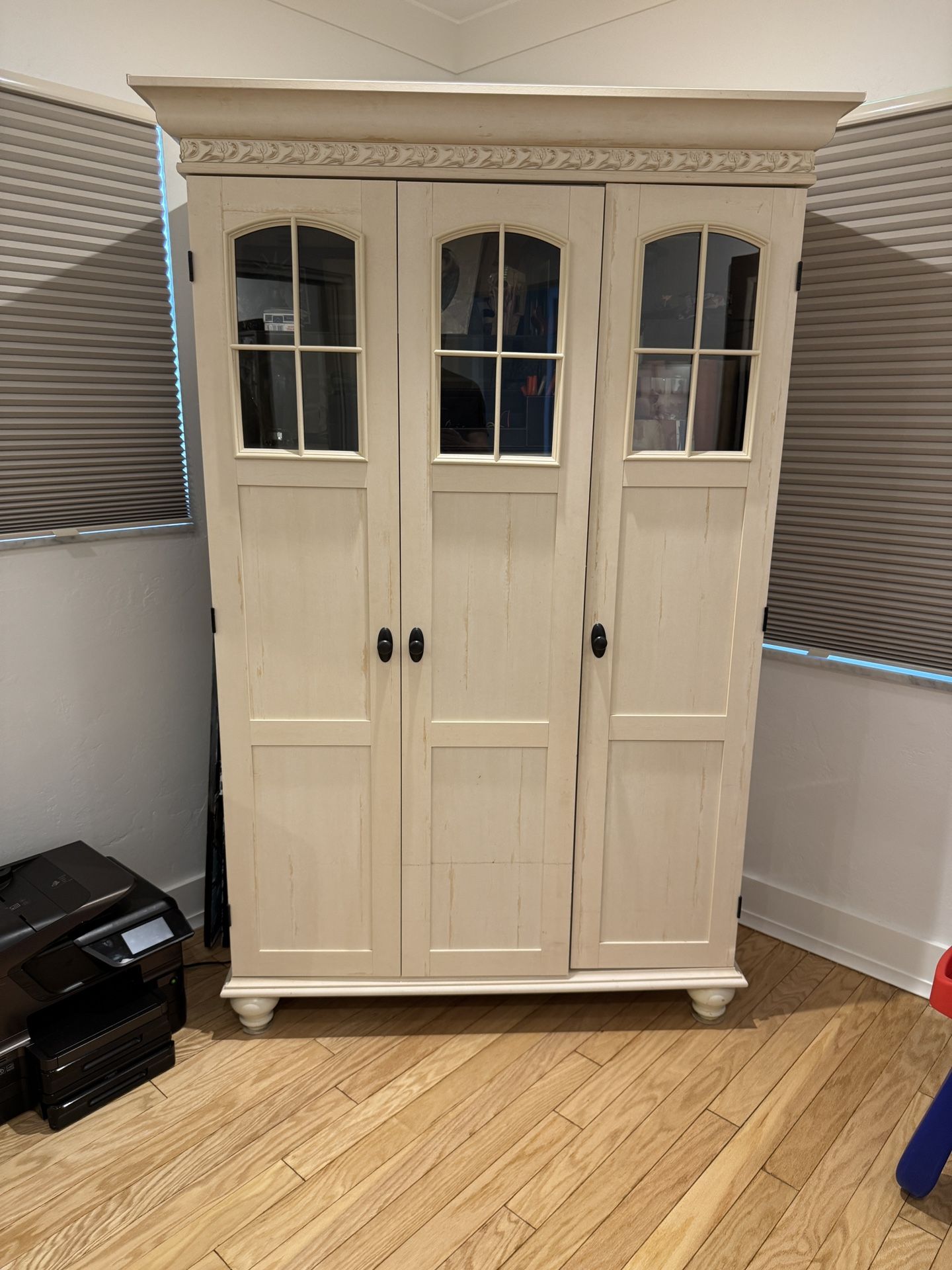 Chest/ Desk Combination Armoire