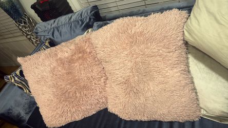 2 large cushions