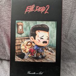 Evil Dead 2 Collectible Art Henrietta Versus Ash