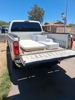 Estamos listos para la fiesta aparte sus mesas y sillas