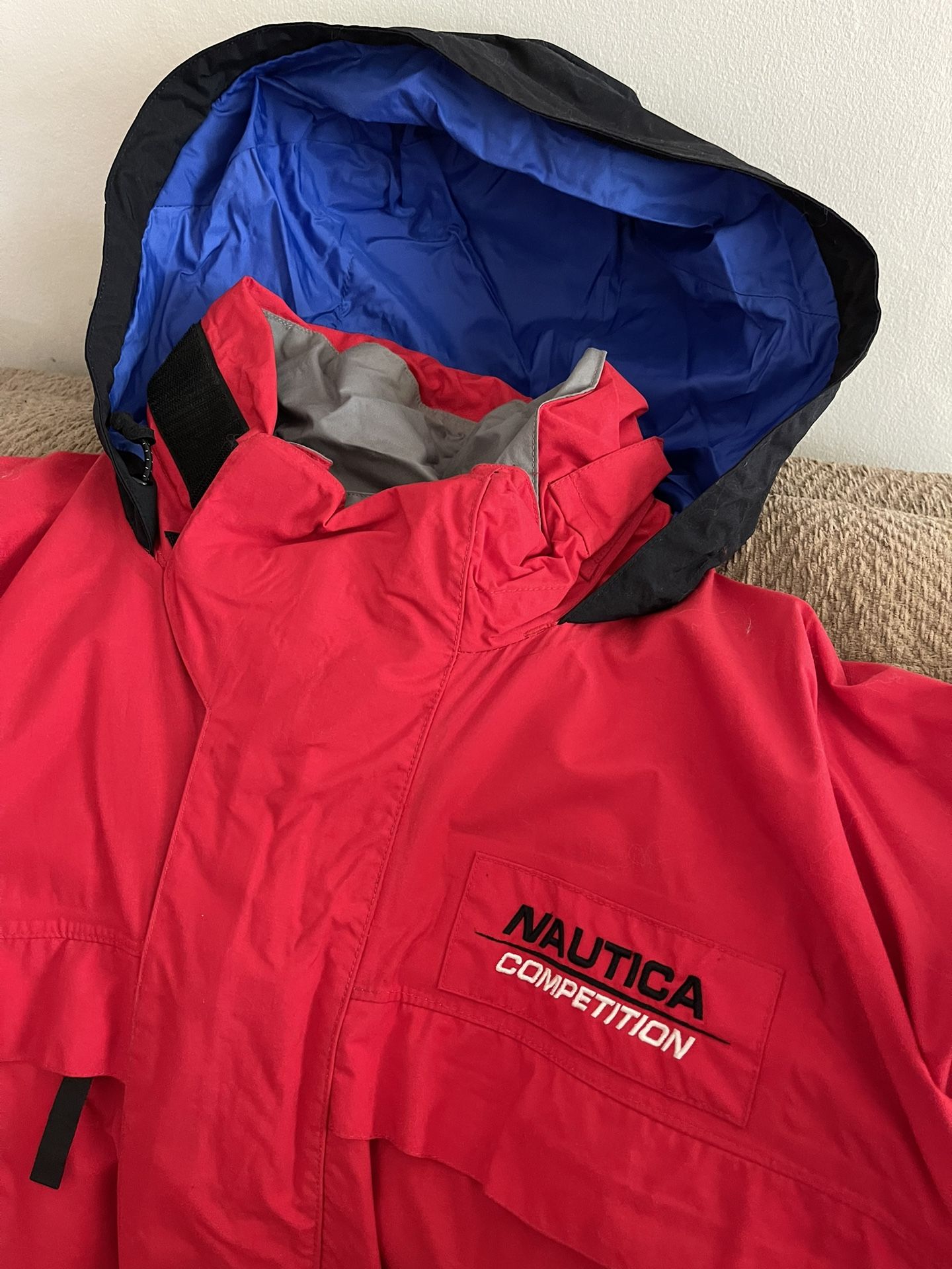 🔥 Vintage — size : XXL — NAUTICA Competition - 3M Parka / Runner’s Jacket — In PHENOMENAL condition !! 🔥