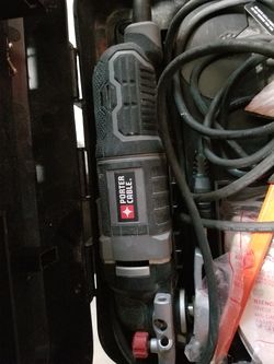 Porter cable multi tool with box 90