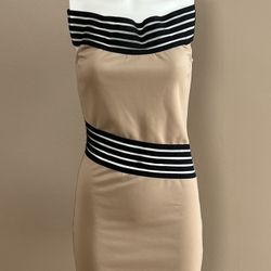 Grace Strapless Sheath Dress Sz S