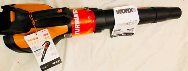 New WORX 56v AIR TURBINE Cordless Leaf Blower Tool only