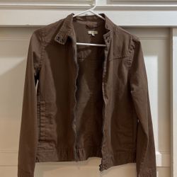 Womens Small Brown Jacket