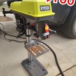 RYOBI 10 in. 5-Speed Drill Press w/ Laser