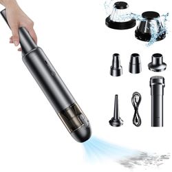 Handheld Vacuum Cordless, Mini Vacuum Cordless, 16000 Pa Super Suction Car Vacuum Cleaner and Air Du