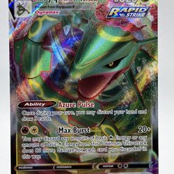 Pokémon TCG Rayquaza VMAX Crown Zenith 102/159 Holo Ultra Rare